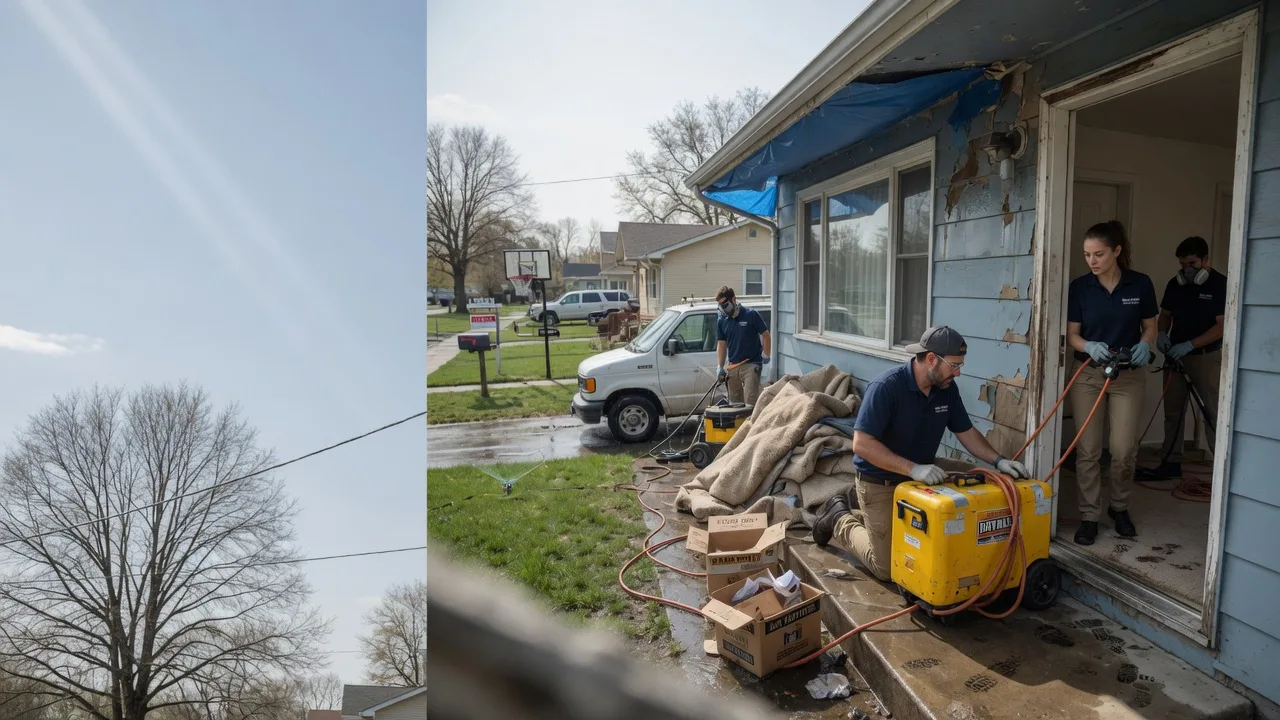 Basement Flood Cleanup in Elgin, IA near me